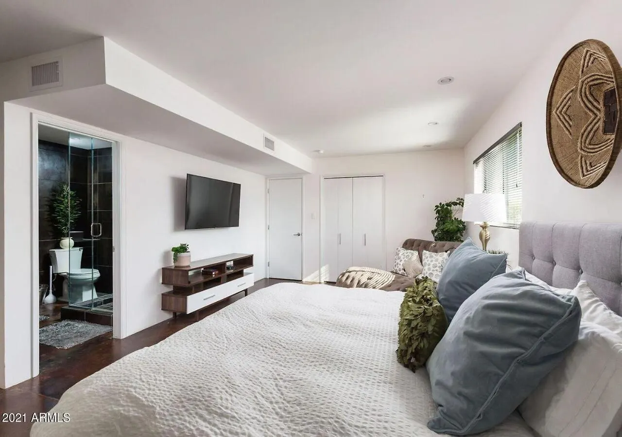 펜션 Designer 5 Bd Home, Fountain Pool, Spa, Game Patio 피닉스