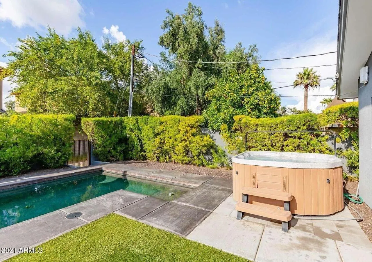 Designer 5 Bd Home, Fountain Pool, Spa, Game Patio Phoenix 0*,  Stany Zjednoczone Ameryki