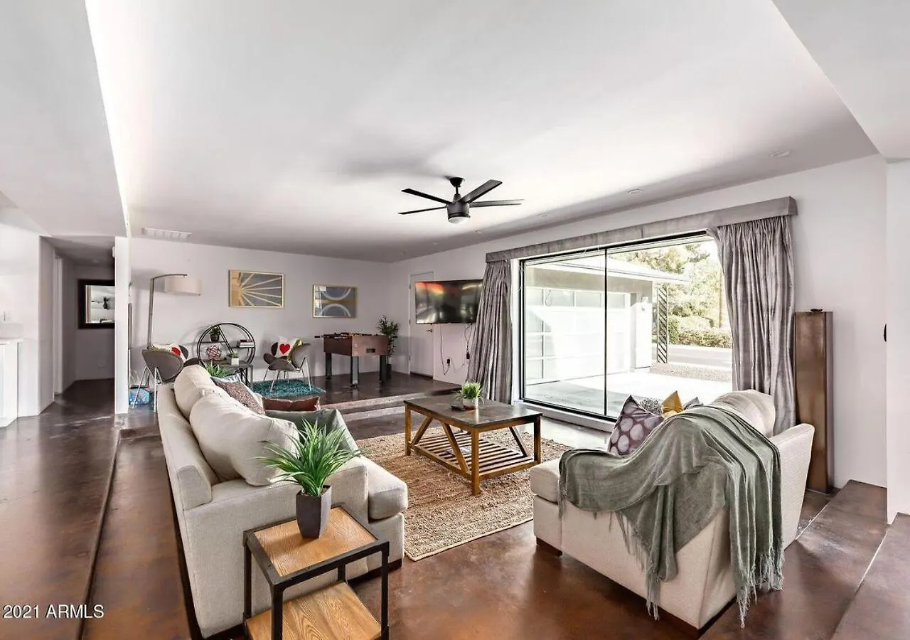 Designer 5 Bd Home, Fountain Pool, Spa, Game Patio Phoenix